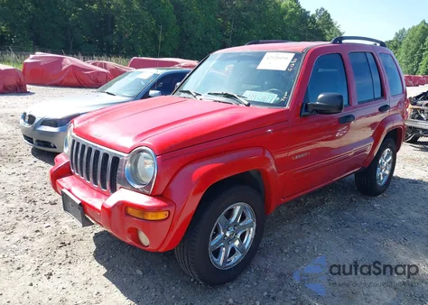 2004 Jeep Liberty Limited Edition из США, поврежденный, VIN 1J4GL58K04W104719